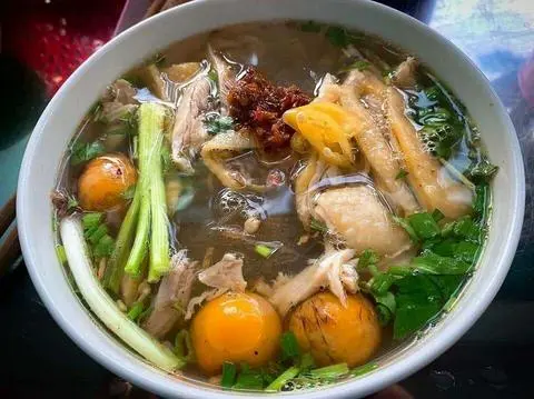 Hình ảnh Miến lòng gà trứng non