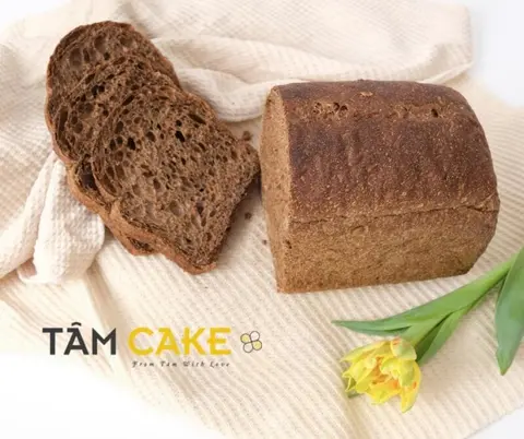 Hình ảnh Bánh mì đen trơn 250g