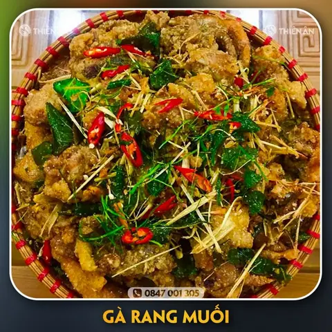 Hình ảnh Gà rang muối