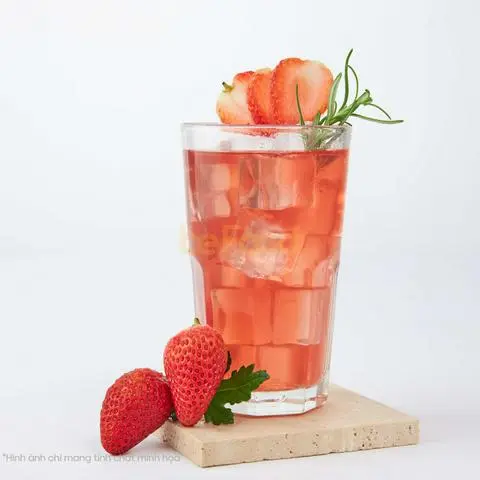 Hình ảnh Trà dâu full topping