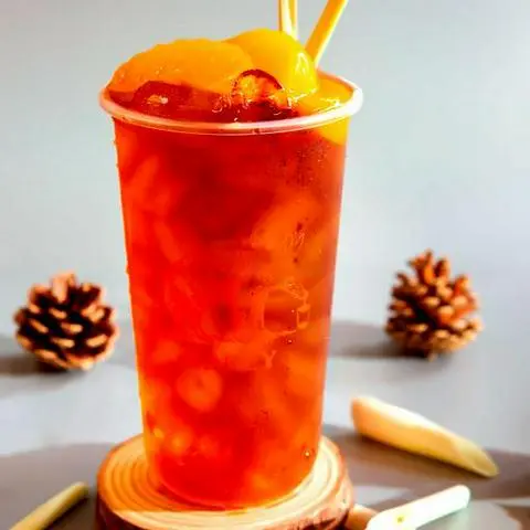 Hình ảnh Trà Đào Cam Sả