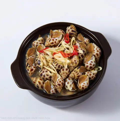 Hình ảnh Ốc hương hấp sả