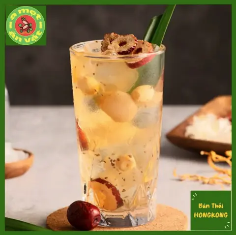 Hình ảnh Nước long nhãn lá dứa