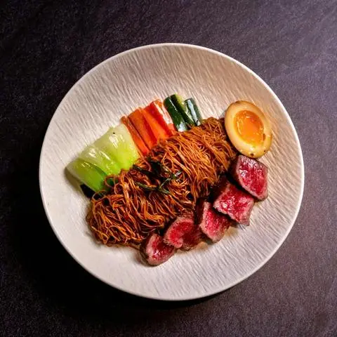 Hình ảnh Mì bò Wagyu nướng Ember's sauce - Japanese Wagyu noodles