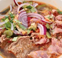 Hình ảnh Bún bò tái gân