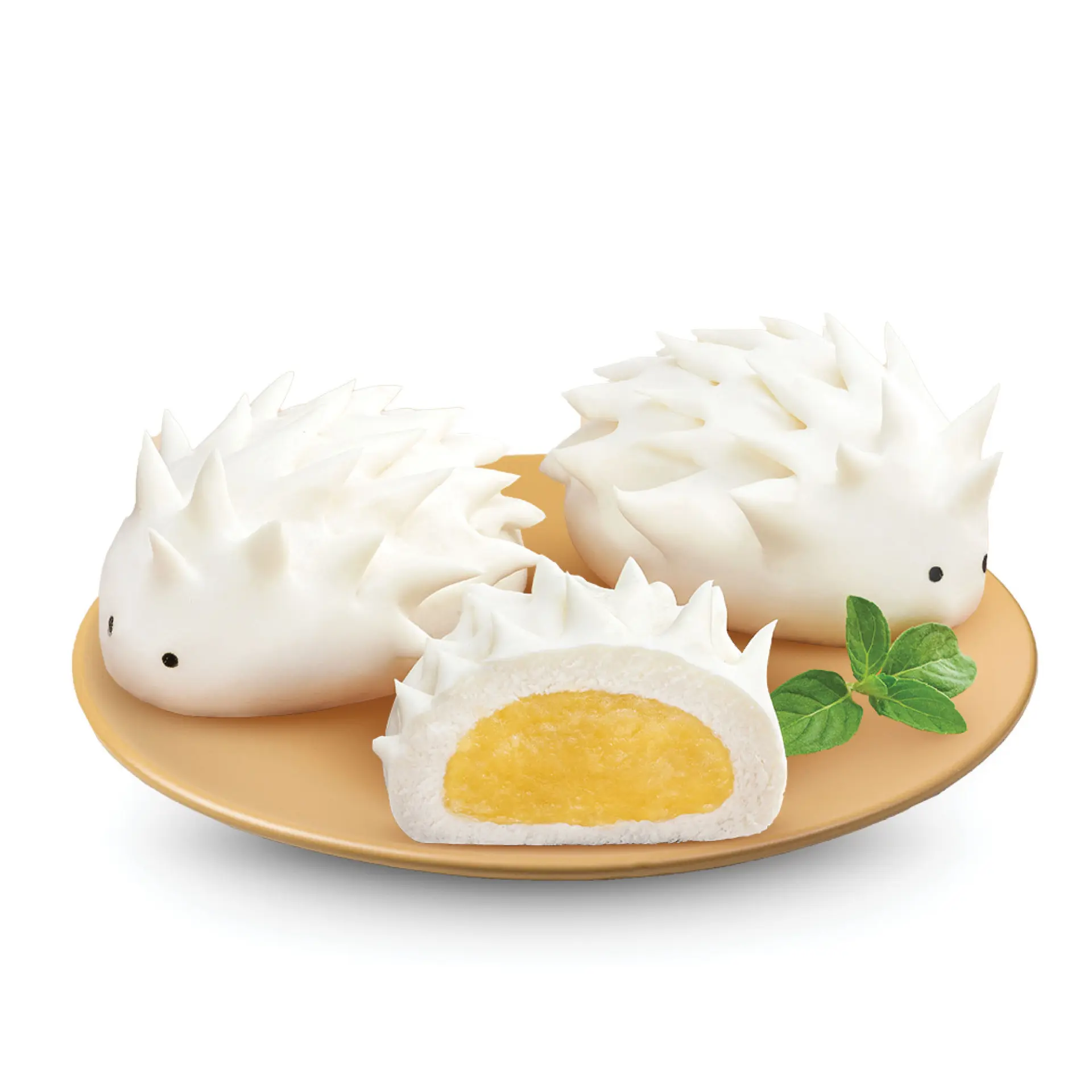Hình ảnh Bánh Bao Tạo Hình Con Nhím