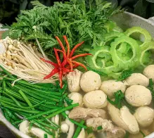 Hình ảnh Lẩu cá thác lác khổ qua