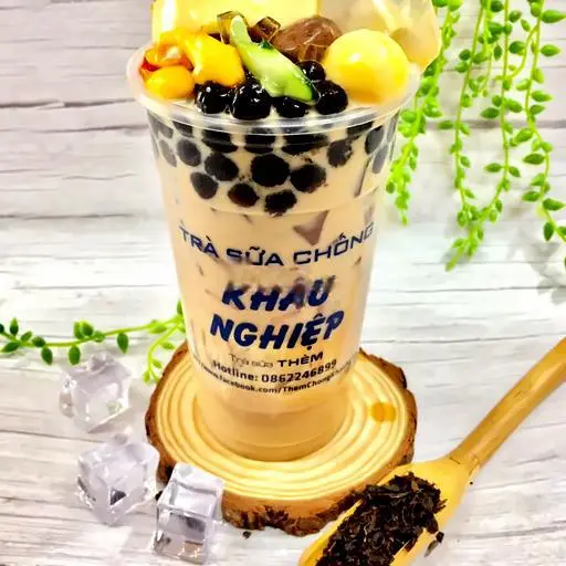Hình ảnh Trà sữa Thèm full topping