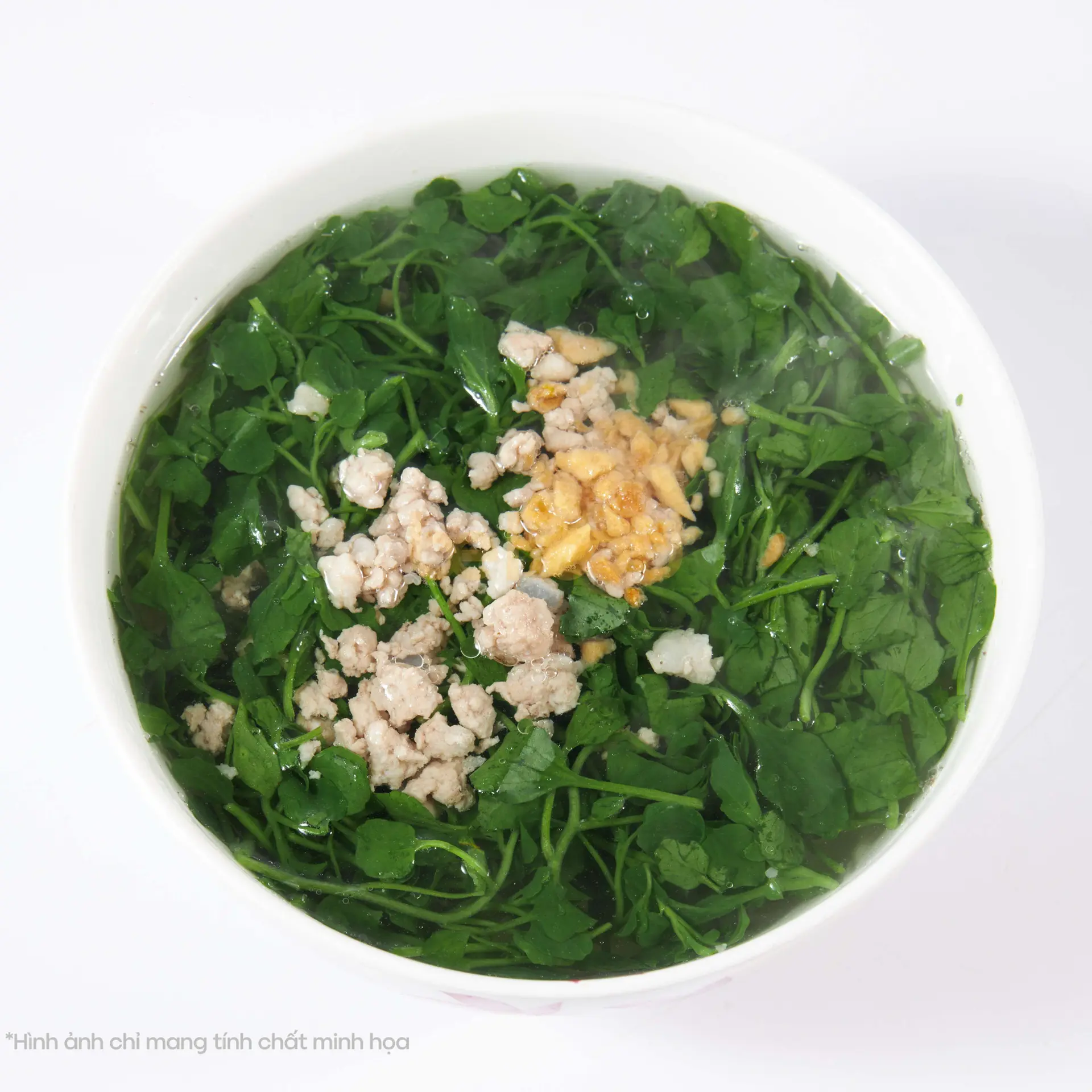 Hình ảnh Canh xà lách xoong