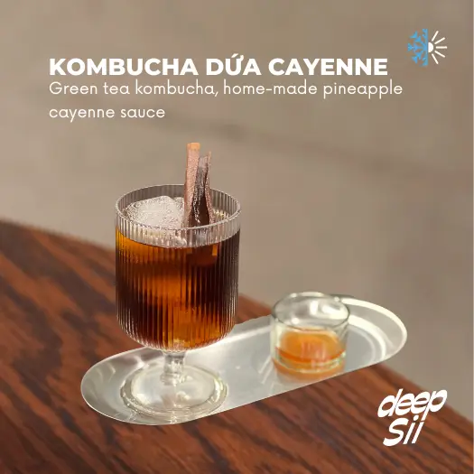 Hình ảnh Kombucha Dứa Cayenne