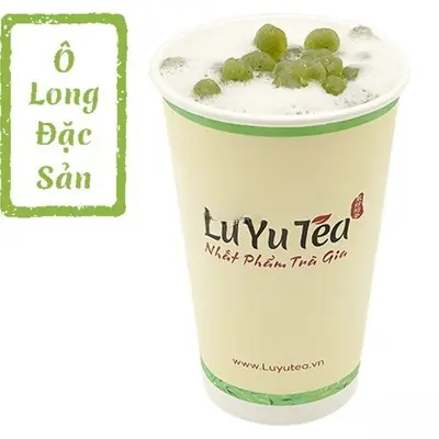 Hình ảnh Trà ô long gạo rang trân châu trà