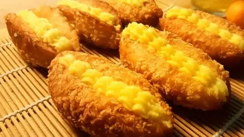 Hình ảnh Bánh su kem chiên