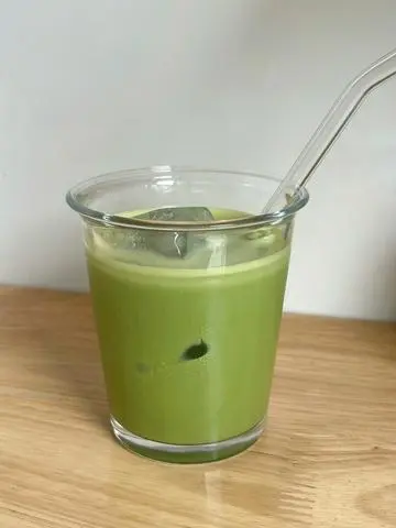 Hình ảnh Cold whisk matcha yến mạch