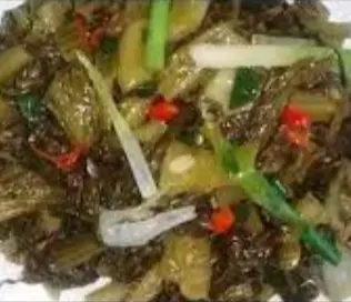 Hình ảnh Cải chua xào tỏi