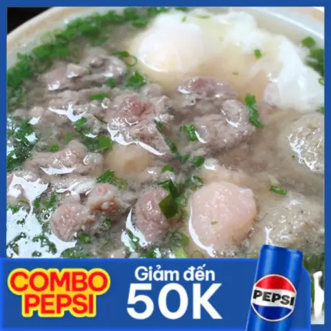 Hình ảnh [Deal Hot] Combo Mì trộn soup bò viên + pepsi