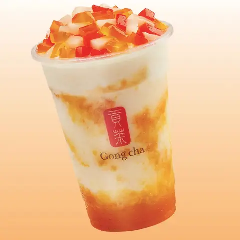 Hình ảnh Yakult Đào Đá Xay