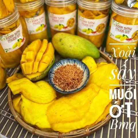 Hình ảnh Xoài sấy dẻo muối ớt khô