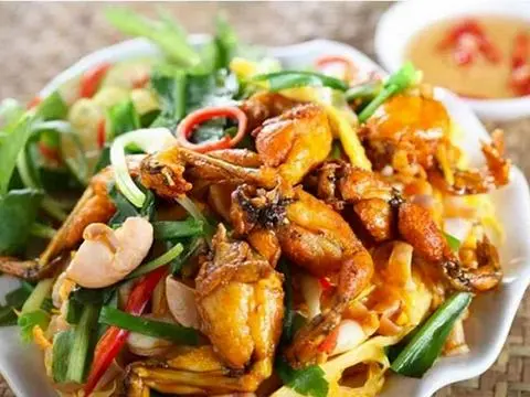 Hình ảnh Ếch chiên nước mắm