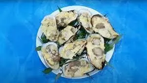 Hình ảnh Sò dẹo nướng phô mai con bò cười