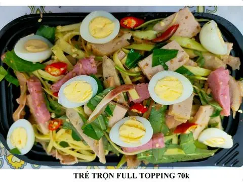 Hình ảnh Tré trộn full topping