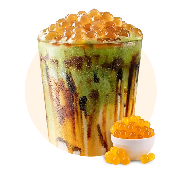 Hình ảnh Matcha Okinawa Trân Châu Hoàng Kim
