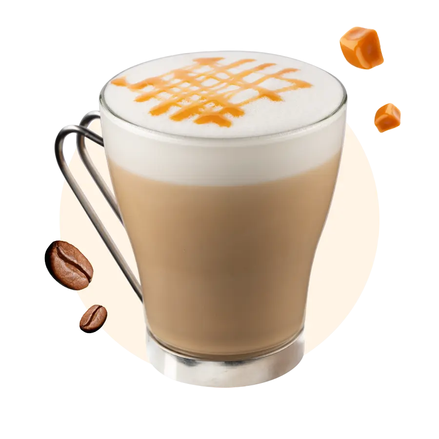 Hình ảnh Caramel Macchiato Nóng