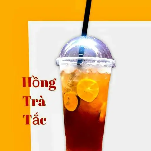 Hình ảnh Hồng Trà Tắc 700ml
